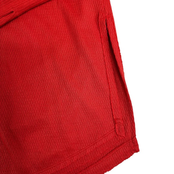 We The Free Thermal Jersey Top Size Medium Coral Rust Thumb Holes Slit Side Boho - Picture 6 of 15